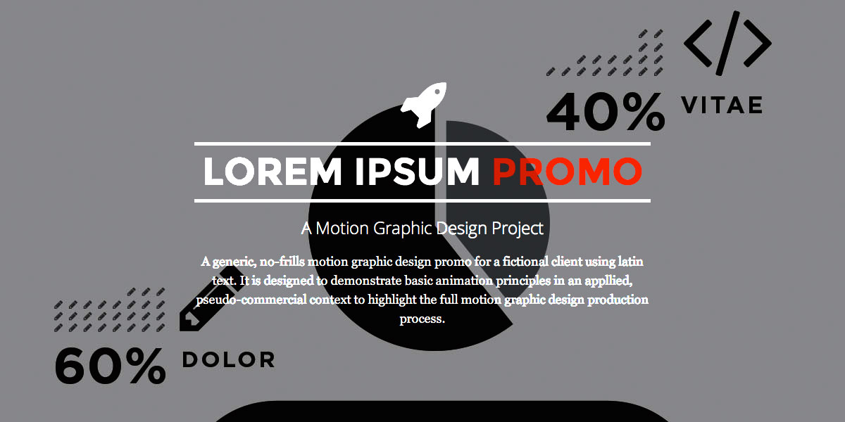 Lorem Ipsum Promo Video Project