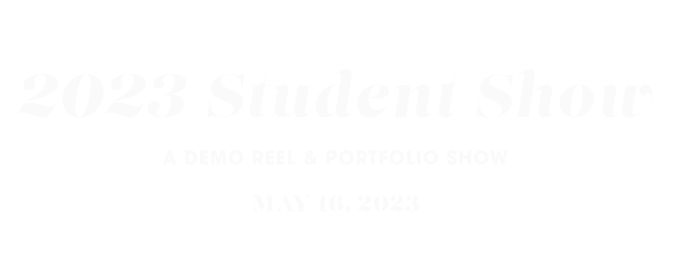 2023 NMA Student Show